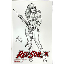 RED SONJA #1 -JOSEPH MICHAEL LINSNER SDCC PX EXCLUSIVE VARIANT LIMITED TO 1000 picture