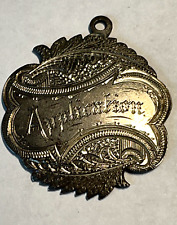 Antique 1891 Silver Medal Application St. Frances De Sales School May 1891 picture