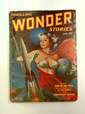 Thrilling Wonder Stories Pulp Jun 1951 Vol. 38 #2 GD- 1.8 picture