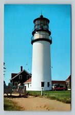 Highland Light, Truro, Cape Cod Massachusetts Vintage Postcard picture