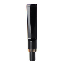 9mm Acrylic Straight Pipe Stem Mouthpiece Replacement For Tobacco Smoking Pipe  picture