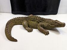 Vintage Large Cast Iron Alligator  picture