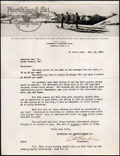 1917 St Paul Mn - Northland Ski Manufacturing Co - Rare Letter Head Bill picture