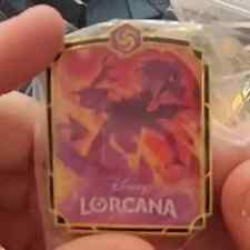Disney Lorcana Promo Madam Mim Purple dragon Pin NEW FACTORY SEALED picture
