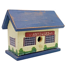 Small Birdhouse Resembling an Antique Shop 5.25