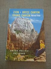 1950 UNION PACIFIC RAILROAD ZION AND BRYCE CANYON NAT. FOREST TOUR BOOK picture