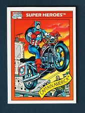 1990 Impel Marvel Universe #31 Captain America's Motorcycle NM to MINT *LOOK* picture