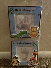NEW My First Prints Kit Picture Frame 3 1/2x4”Handprint Footprint picture