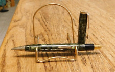 Vintage Arnold Combination Fountain Pen and Mechanical Pencil, Green & Black. picture