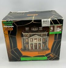 Lemax Spooky Town Halloween 2000 Shady Hallow Funeral Parlor 05478 No Sound picture
