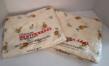 2  Cannon Monticello Twin Fitted Sheets Yellow Flowers New Sealed Rose Dream picture