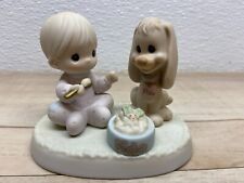 Vtg 1997 Enesco Precios Moments Sharing Our Christmas Together Figurine picture
