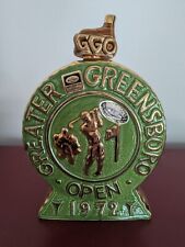 1972 Greater Greensboro Golf Decanter - Ezra Brooks - 24K Gold Hand Decorated picture