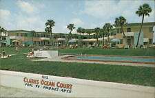 Daytona Beach,FL Clark's Ocean Court Volusia County Florida R.A. Lasater Vintage picture