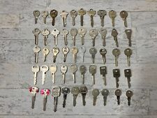 Large Lot Of 50 Vintage Keys Various Sizes And Shapes picture