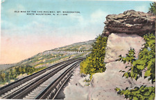 Old Man of the Cog Railway-Mt. Washington-White Mountains, New Hampshire NH-1940 picture