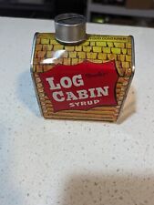 Vintage Log Cabin Syrup Bank picture