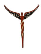 Steven Lavaggi American Angel Pin 925 sterling silver & Gift Box Retails For $75 picture