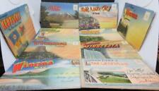 Wisc, Minn, Montana, Kentucky, Wyoming, Utah More 10 Vintage Postcard Folders picture