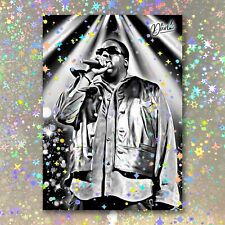 The Notorious B.I.G. Holographic Headliner Sketch Card Limited 1/5 Dr. Dunk picture