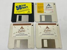 Lot of 4 Rare AOL Version Mac America Online  3.5