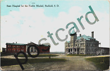 1909 State Hospital for the Feeble Minded, REDFIELD SD,  postcard jj310 picture