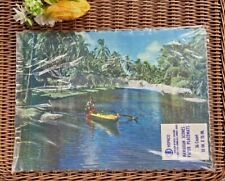 Vintage OUTRIGGER CANOE TIKI PARTY HAWAIIAN BEACH Hopaco 36 Placemats Paper picture