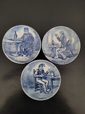 Vintage Royal Sphinx Boch Delfts Ceramic Coaster Set picture