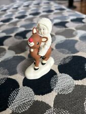 COLLECTIBLE DEPARTMENT 56 SNOWBABIES RUDOLPH  LIGHTS THE WAY FIGURINE REINDEER picture