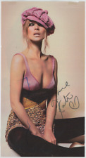 Kate Moss Supermodel Autographed Signed Magazine Photo AMCo COA 24378 picture