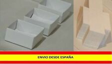 100 Boxes 4x4 cm Collection Minerals. Mineral Boxes. White cardboard box. picture