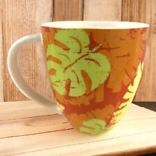 Starbucks Coffee Mug Cup Tropical Palm Leaves, Bananas on Handle 2006 14 oz 4