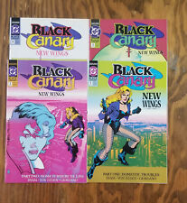 Black Canary New Wings #1 2 3 4 DC 1991 Complete series. NM Near Mint. picture