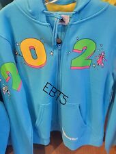2024 Walt Disney World Figment Tinkerbell Blue Zip Up Hoodie Sweatshirt S-3X picture