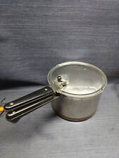 Vtg Revere Ware Pressure Cooker Copper Clad Stainless Steel Pre 1968 W Insert picture