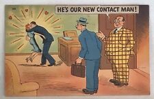 Vintage Postcard He’s Our New Man Humor picture