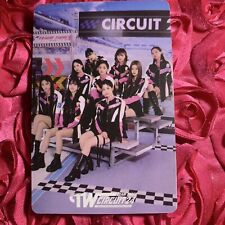 TWICE Circuit 24 Celeb K-pop Girl Photo Card NASCAR Style Group picture