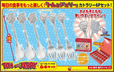 Tom and Jerry Cutlery Spoon 3 x Fork 3 set Stainless Unused New Japan picture