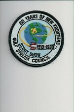 1910-1990 Gulf Stream Council Scout Show patch picture