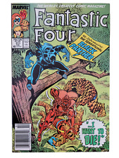 FANTASTIC FOUR 311 NEWSSTAND EDT. RE-INTRO BLACK PANTHER MARVEL 1988 VF-/VF RAW picture