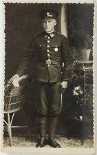 RPPC Handsome Hungarian Soldier in Uniform c1910 Photo Postcard P8 picture