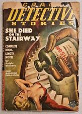 Crack Detective Stories pulp - May 1948 - She Died on the Stairway, Roades picture