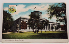 Postcard Vintage State Capitol Columbus, Ohio Illustrated Postal Card Co. picture