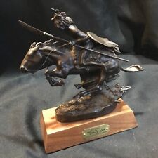 Fine Vintage Frederic Remington Cheyenne Bronze Sculpture Made for Museum picture