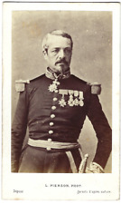 General Charles Auguste FROSSARD Genie Algeria Crimea ca 1860 Pierson Paris picture