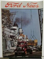 1942 Ford News Industry Magazine FEBRUARY Issue Original picture