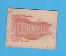 c1910s tobacco leather  L21 CORNELL UNIVERSITY - flag picture