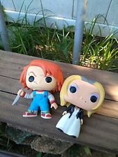 Funko Pop Chucky And Tiffany Set. Loose Out Of The Box picture