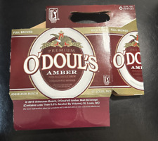 O'Doul's 6 Pack Paper Bottle Carton Carrier New picture