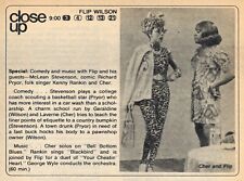 1975 TV AD ~ CHER as LAVERNE on THE FLIP WILSON SHOW Cat Eye Glasses Very Funny picture